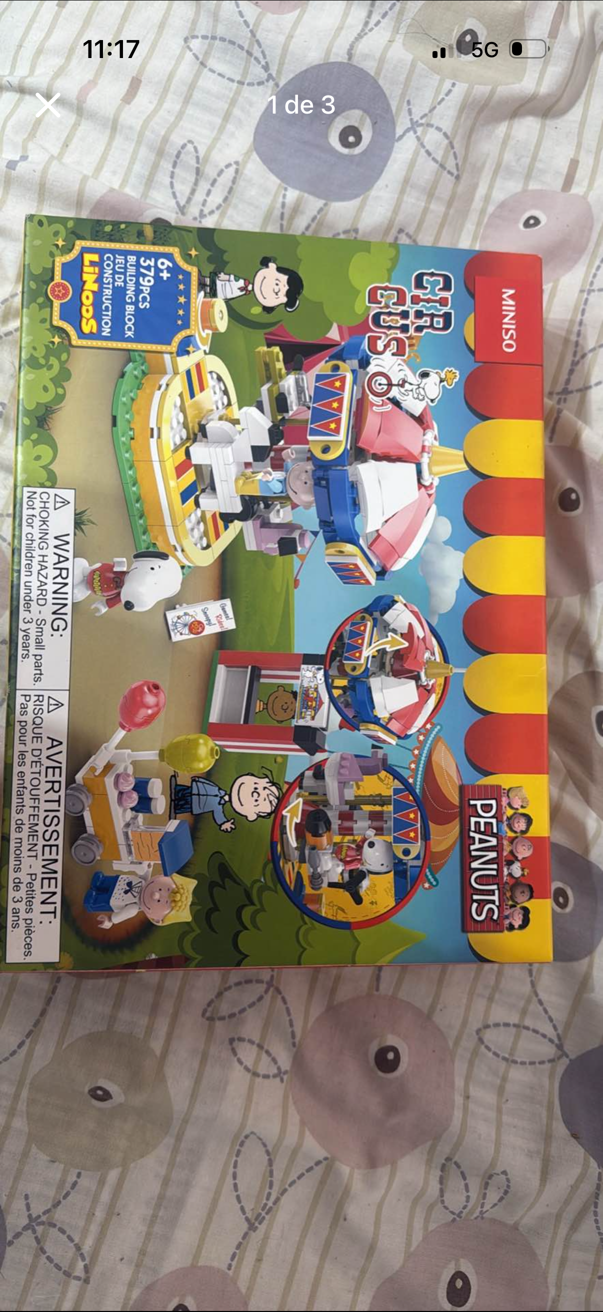 Armatodo Snoopy "MINISO"