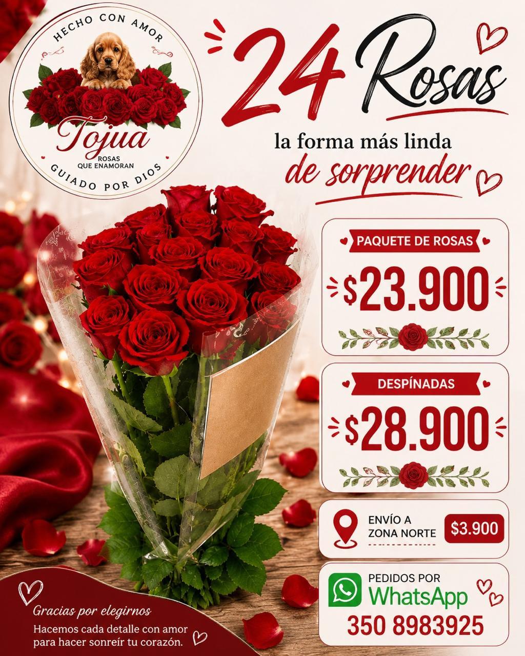 Rosas rojas