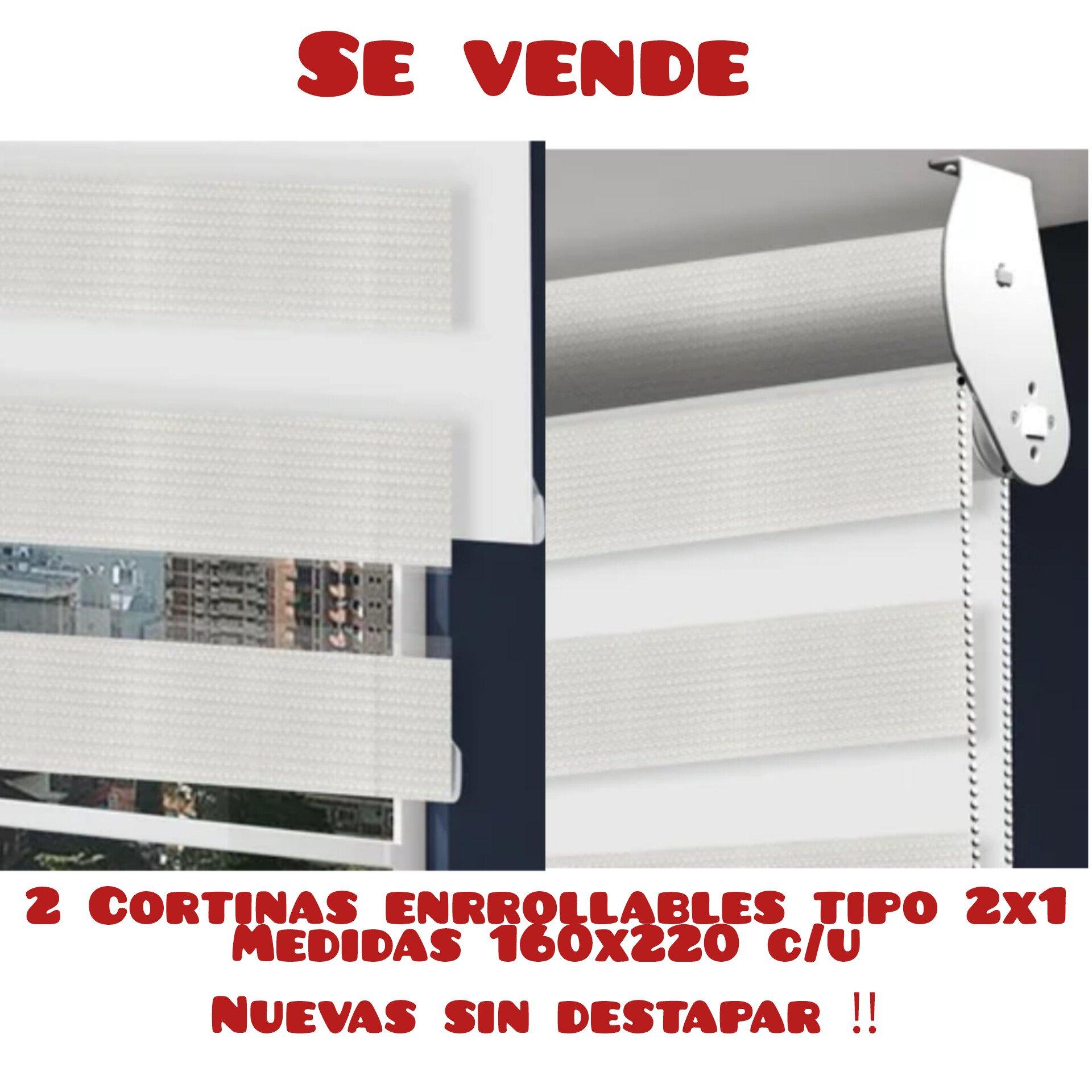 Cortina Enrollable 2En1