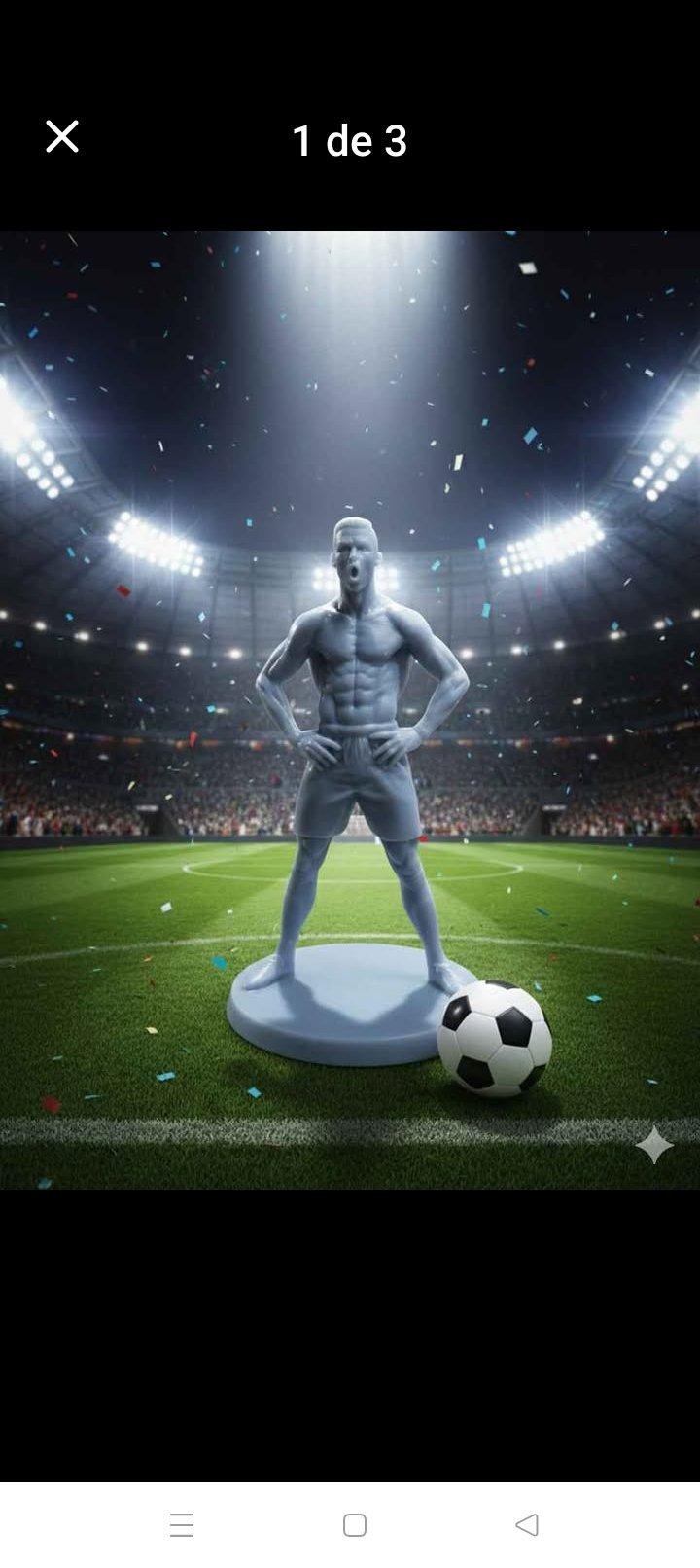 🏆 Figura de Cristiano Ronaldo en Resina 3D