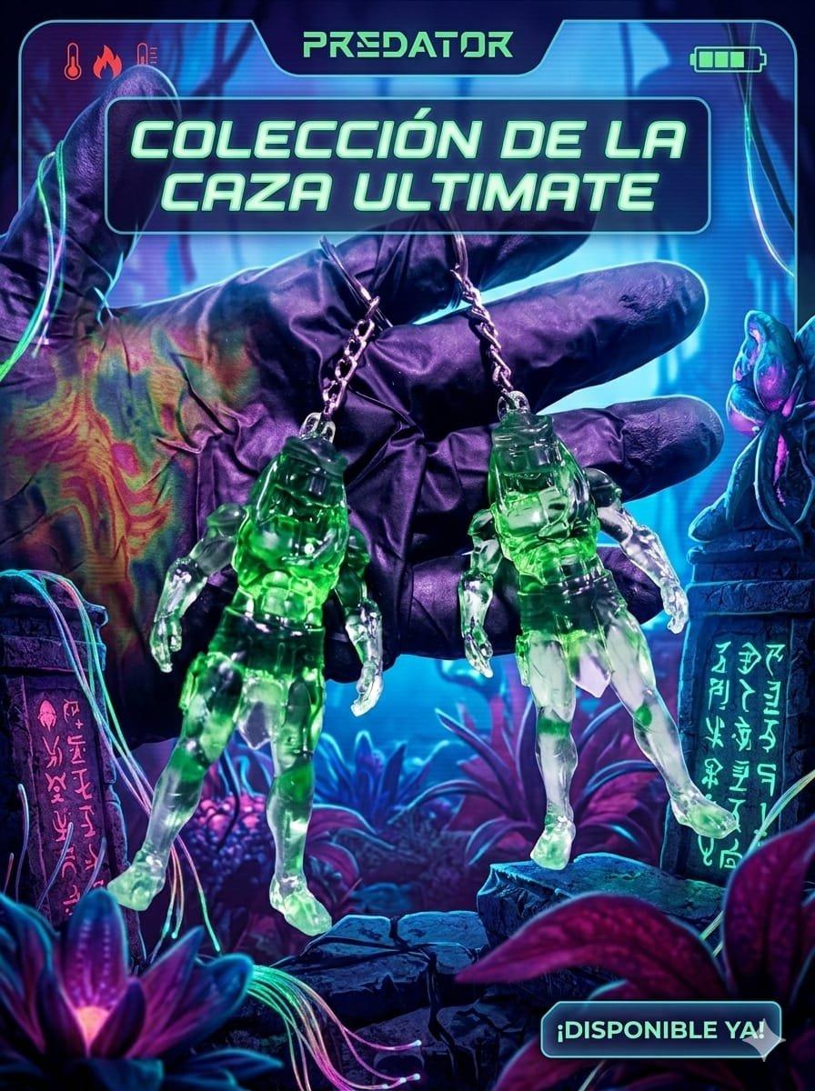 LLAVEROS "DEPREDADOR"EN RESINA 3D