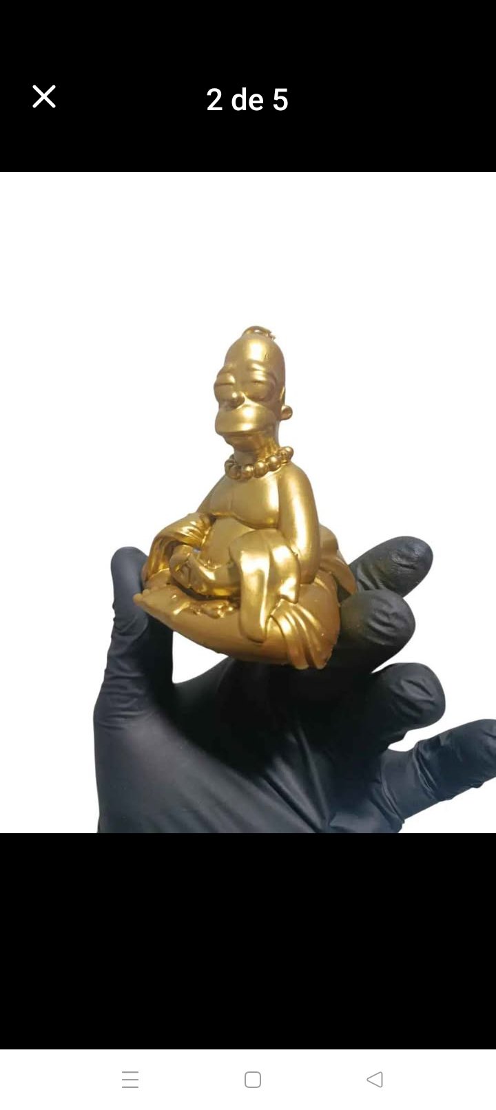 🧘‍♂️ Figura de Homero Simpson en resina 3d