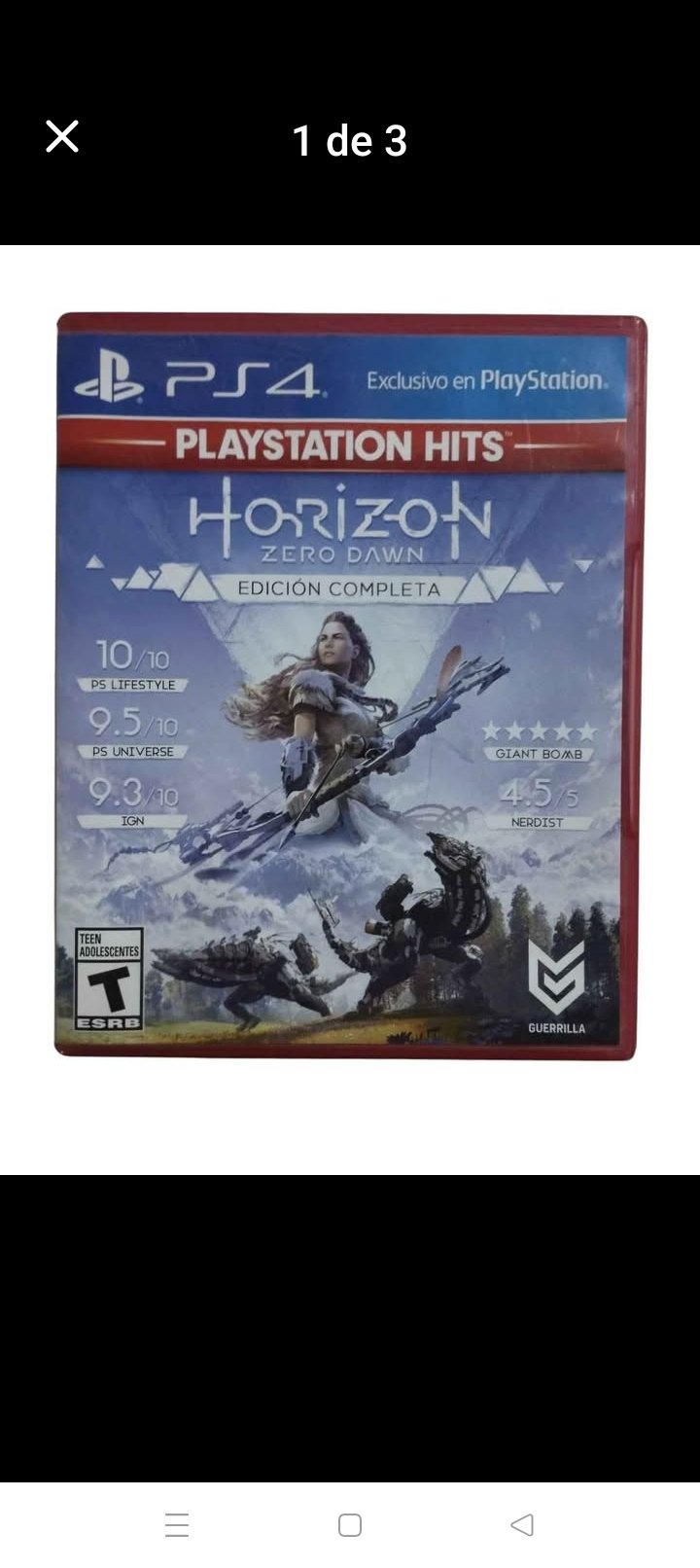 🎮 Juego Horizon para Playstation – ¡Aventura única!