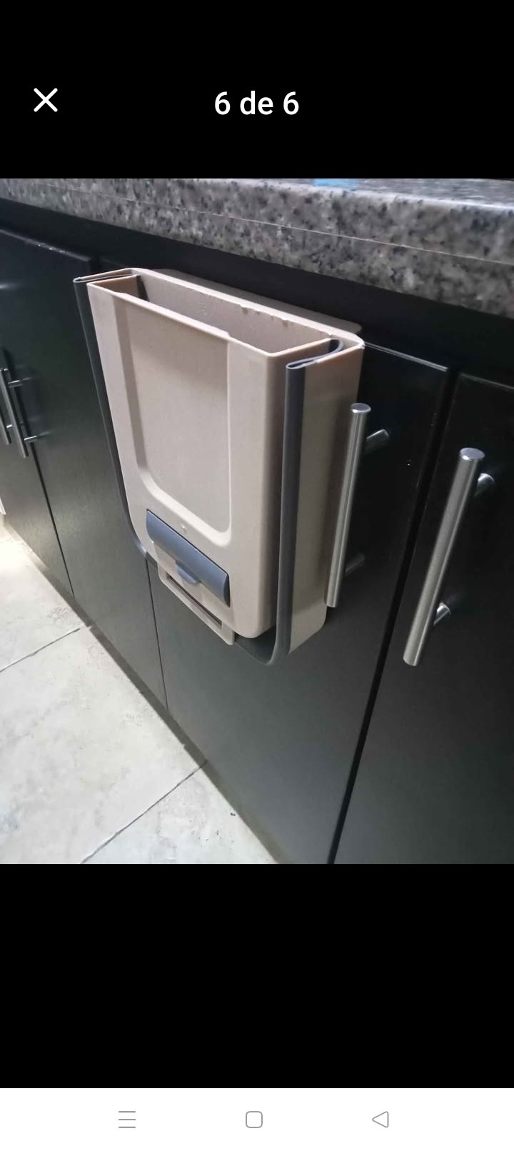 Basurera plegable ideal para hogar 🏡 o camping ⛺