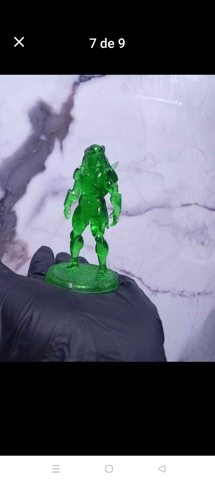 FIGURA "DEPREDADOR"EN RESINA 3D