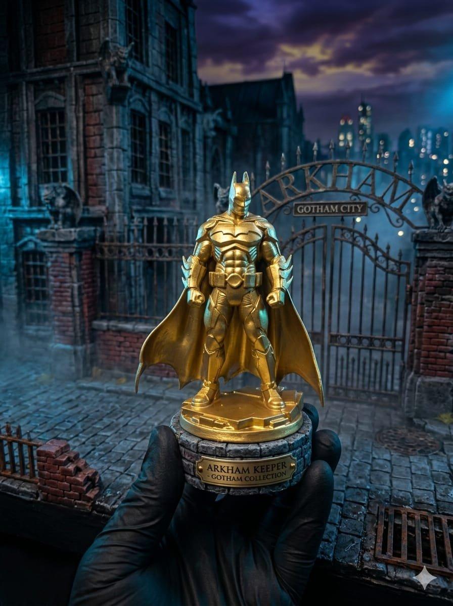 🦇 Batman en resina 3D ¡Detalles impresionantes!