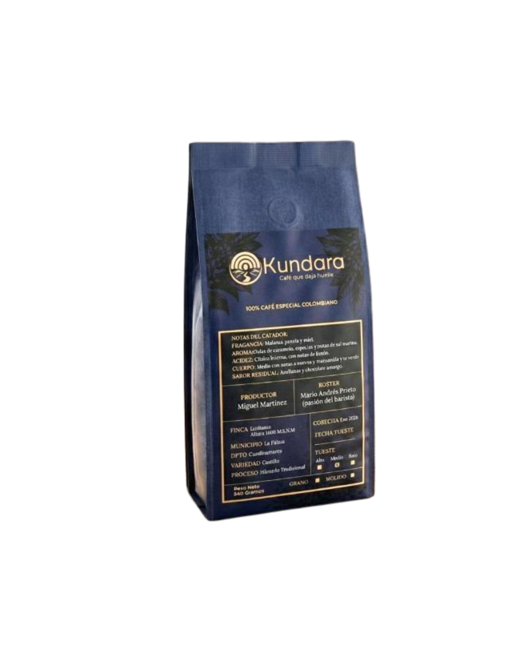 500 gr - Café de especialidad Kundara (Molido)