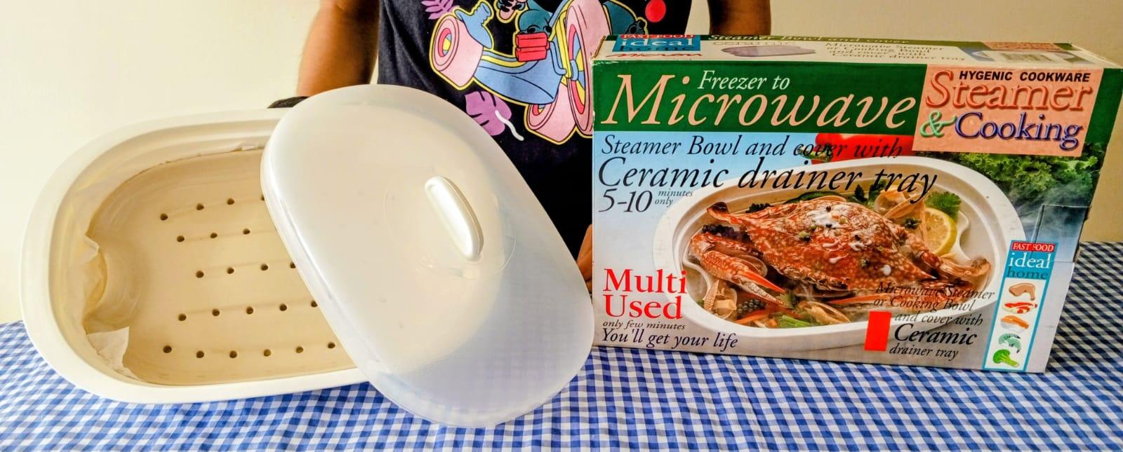 Vaporera para microondas