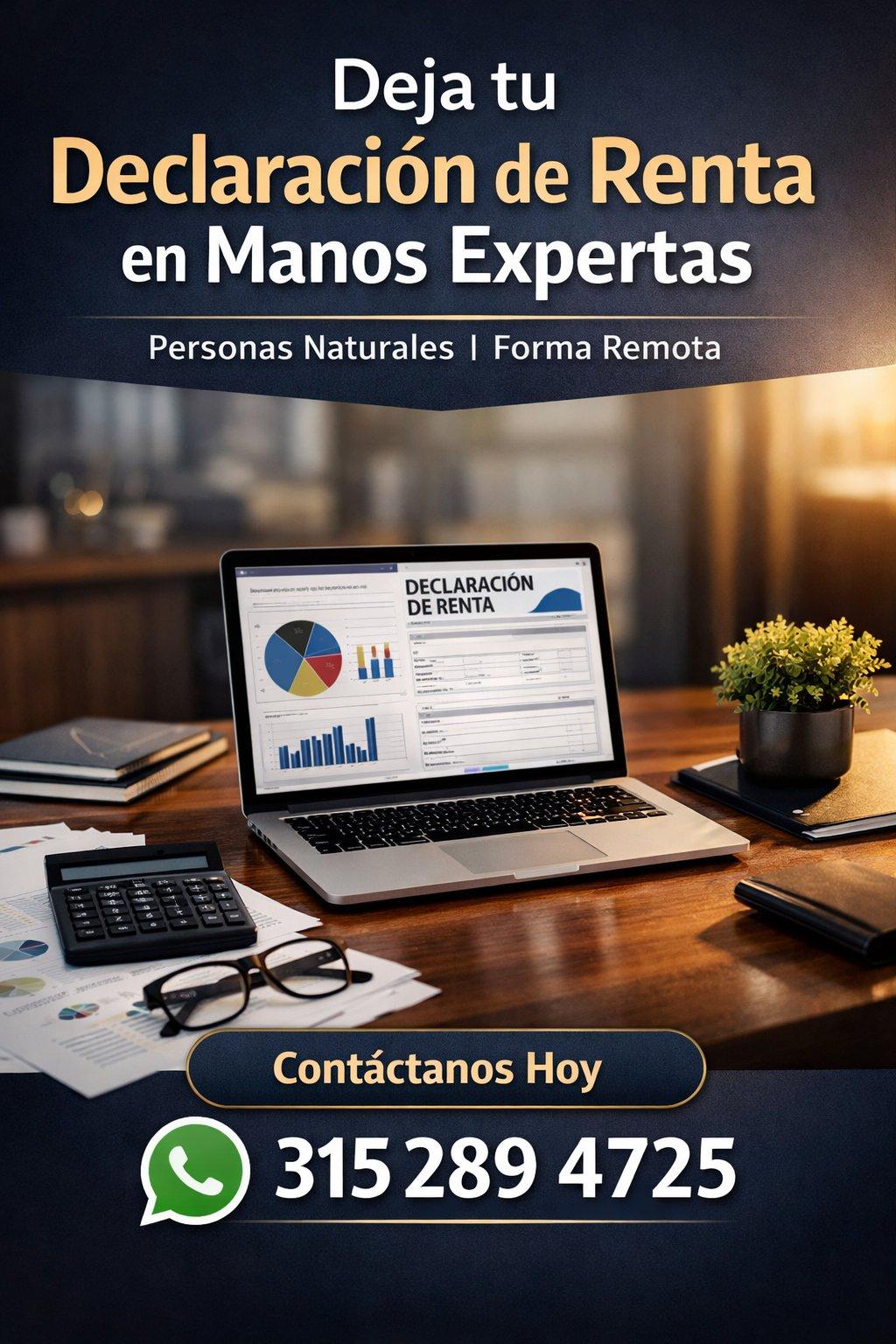 Deja tu Declaración de Renta en Manos Expertas y Evita Error