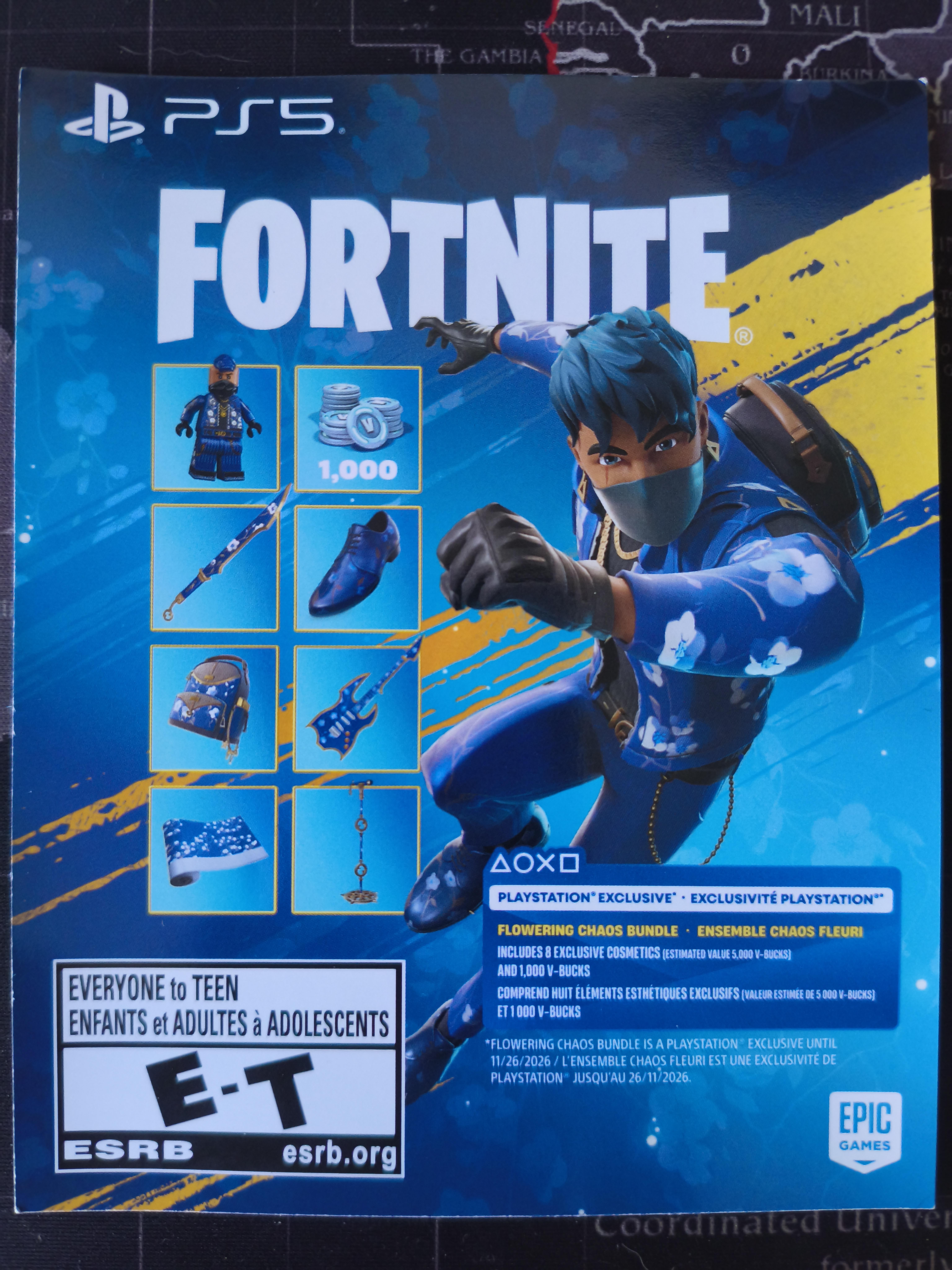Contenido FORTNITE