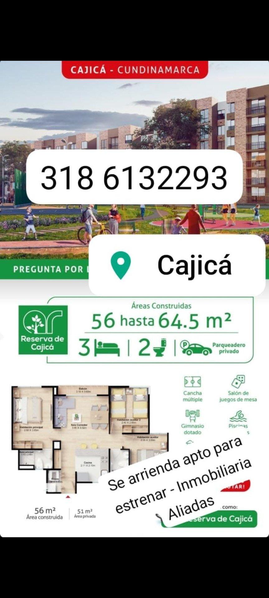 Apartamento reserva de cajica