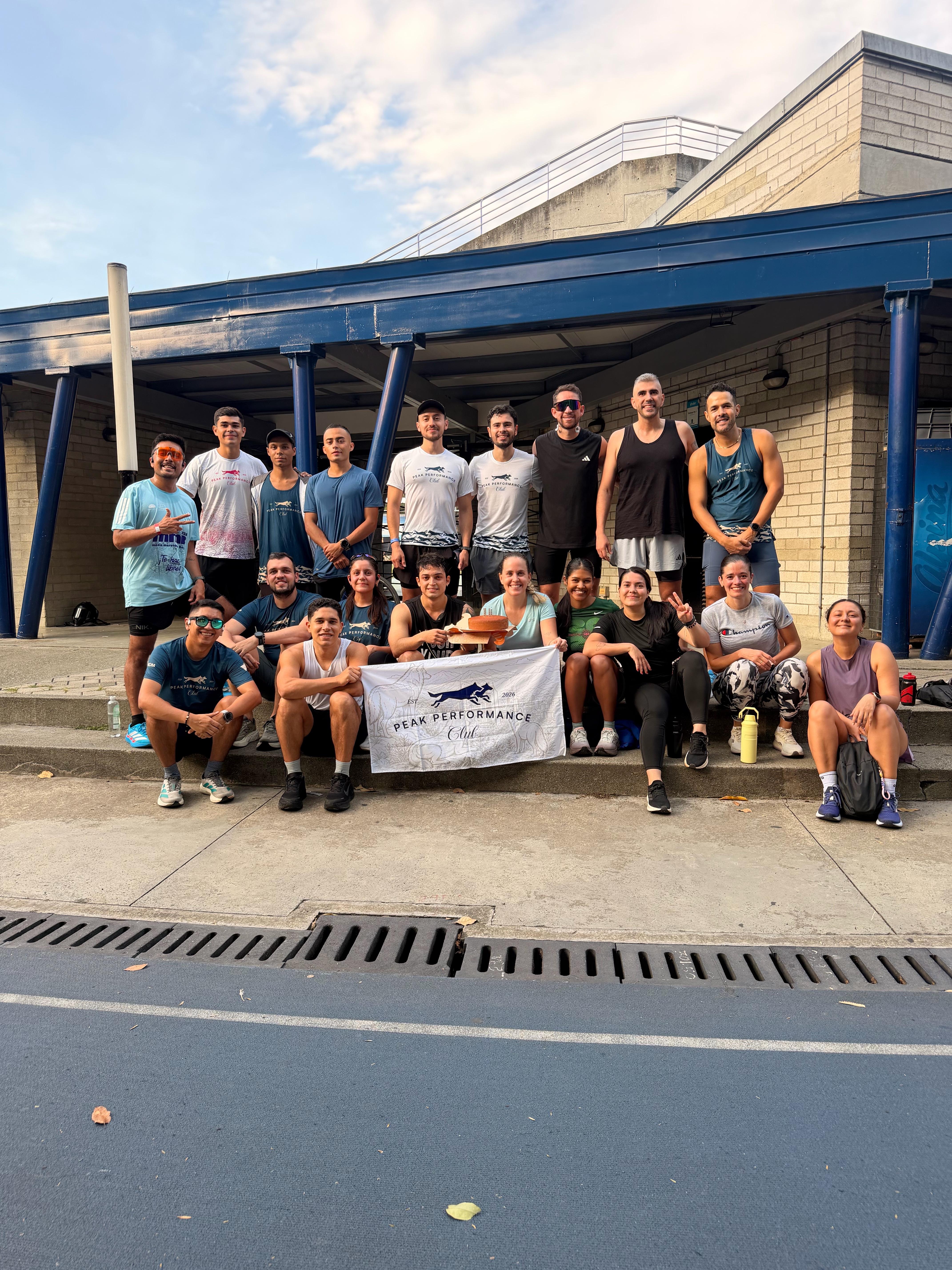 Equipo de Running By Peak Performance Club