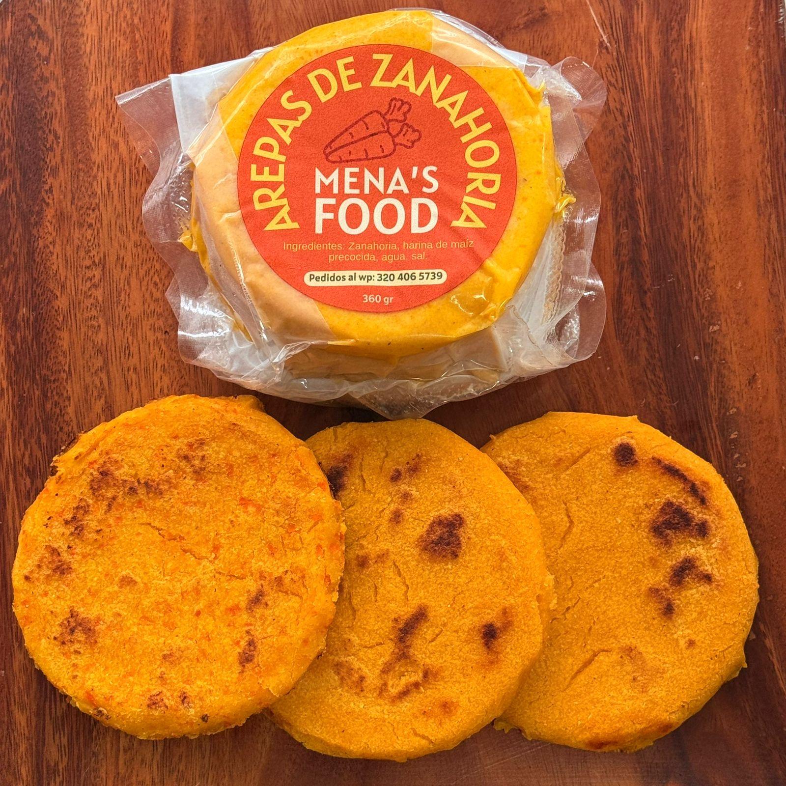 Arepas de Zanahoria