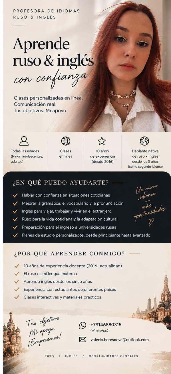 Profesora de idiomas