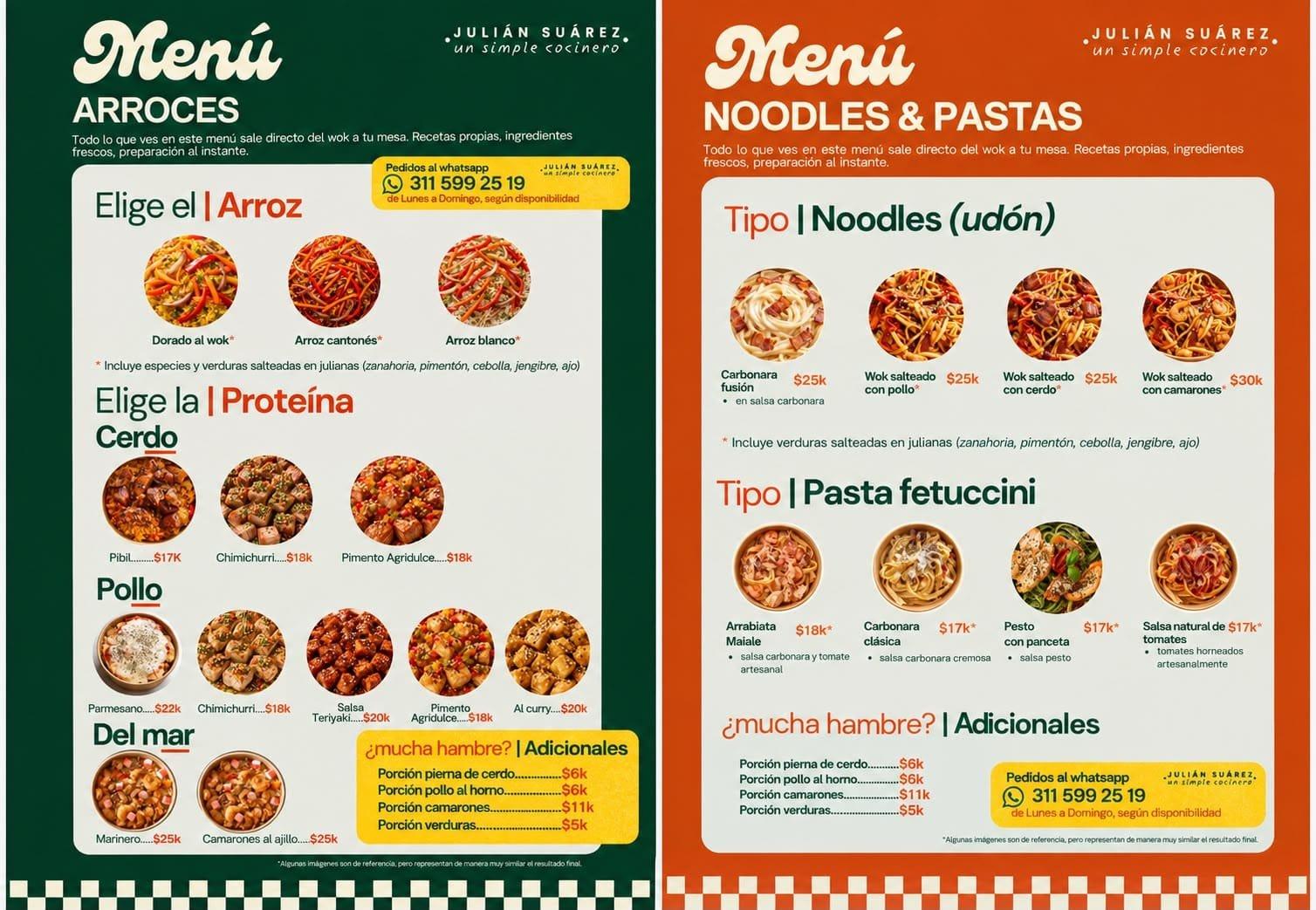 UN SIMPLE COCINERO | Comida diferente en tu conjunto