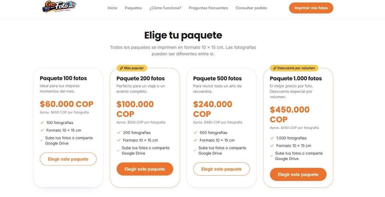 Tus fotos favoritas, ahora impresas