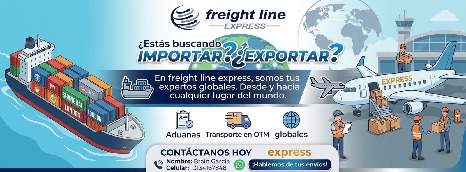 Importa y exporta tu carga🌍Fletes Internacionales