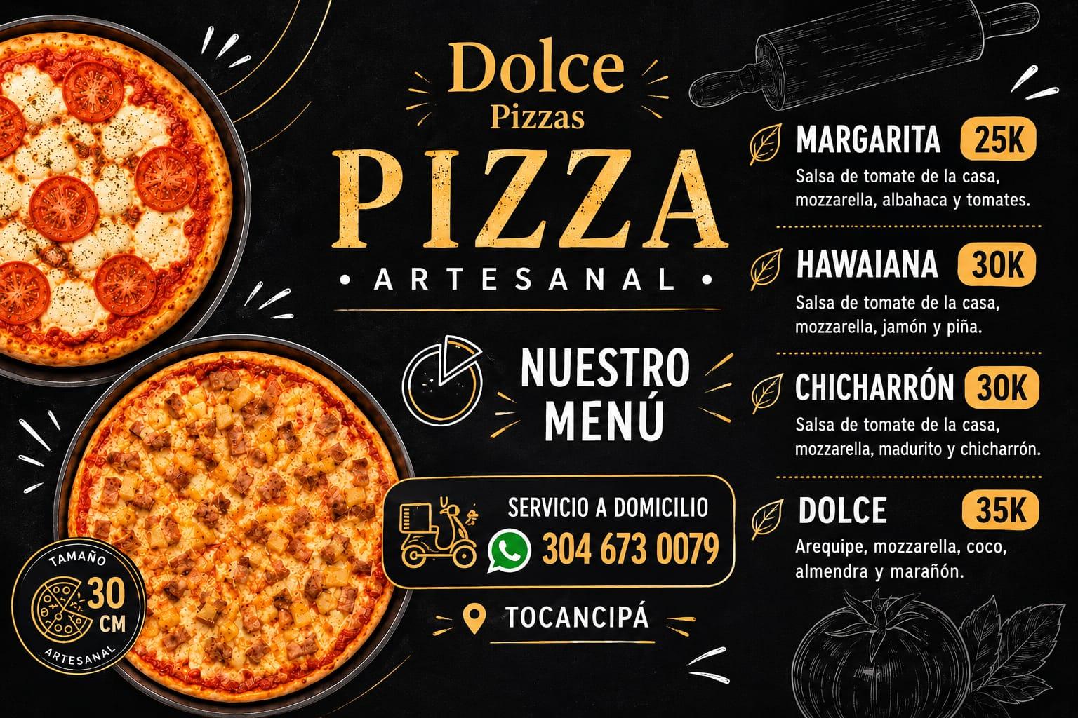 Pizza artesanal