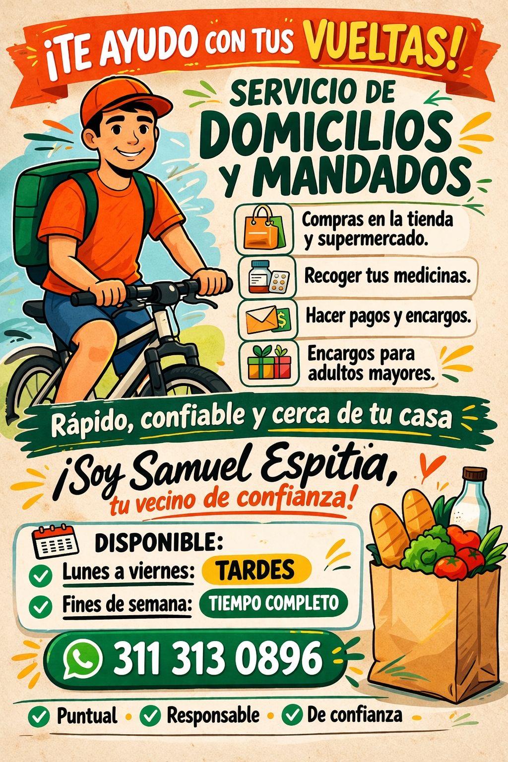 Domicilios de confianza