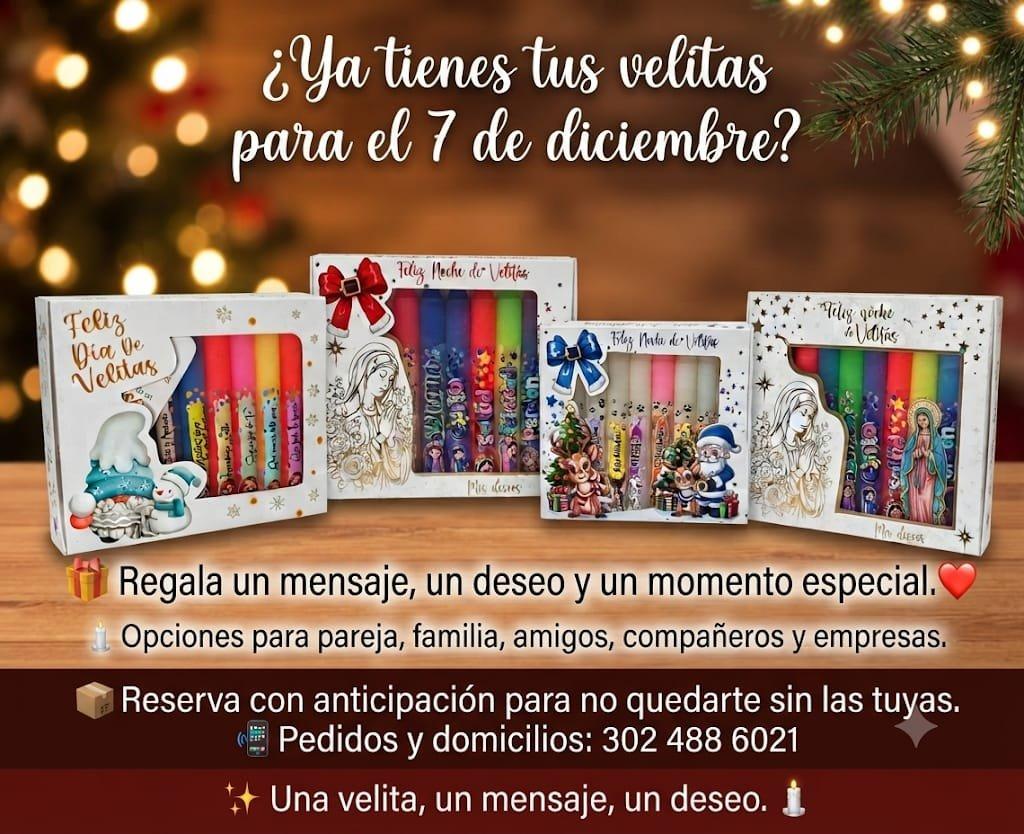 Caja especial Noche de Velitas