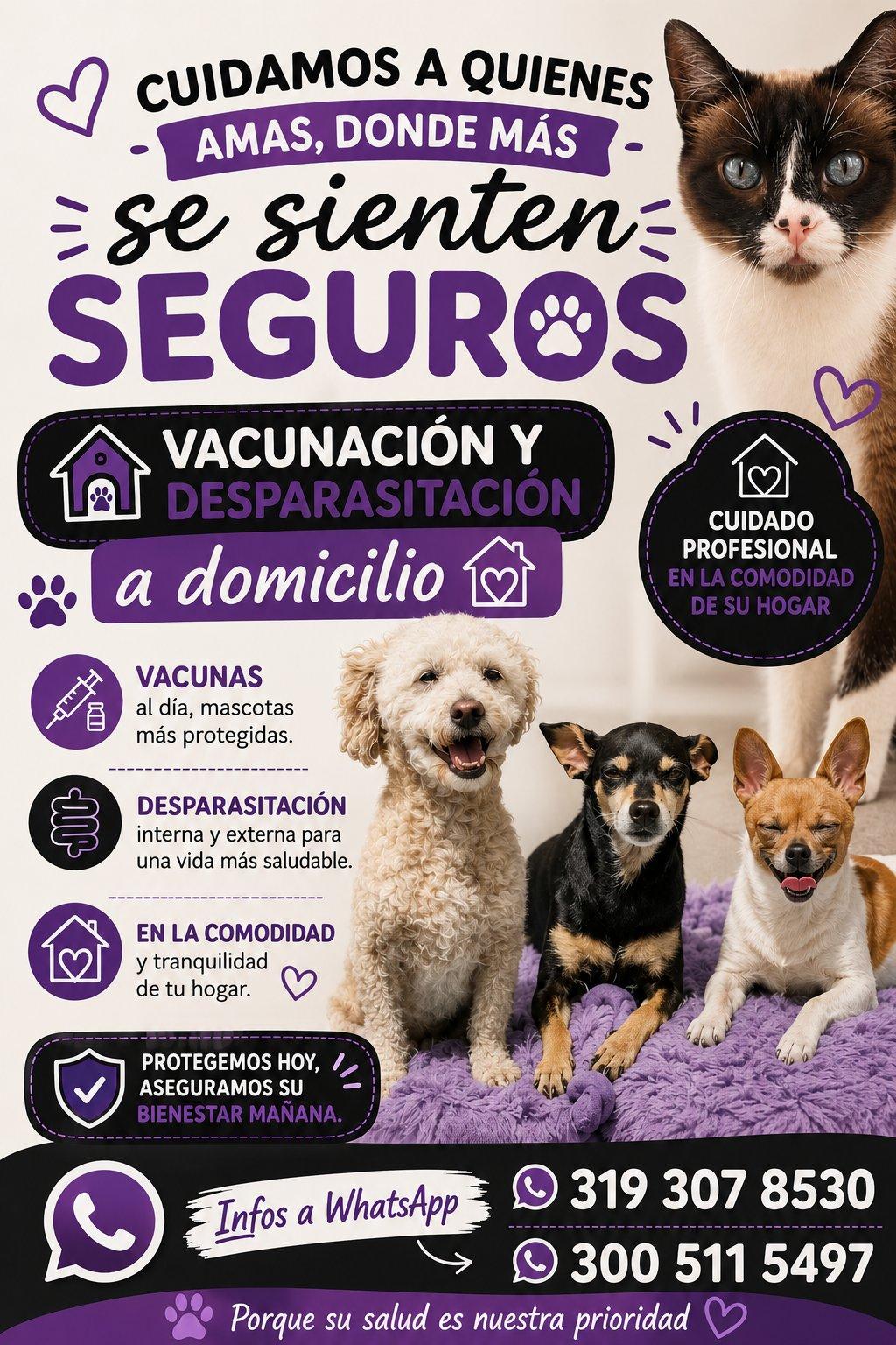 Vacunación y desparasitacion