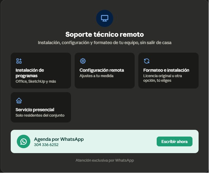 Servicio tecnico remoto