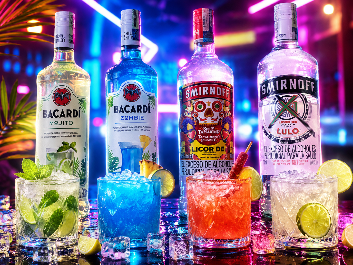 🍷 Licores Importados y Cervezas Nacionales