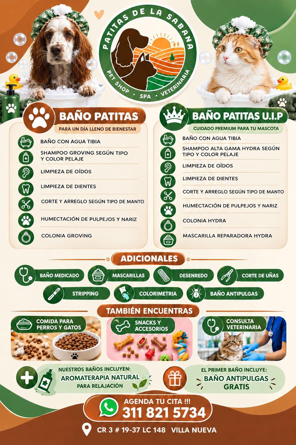 Spa y Peluquería canina y felina