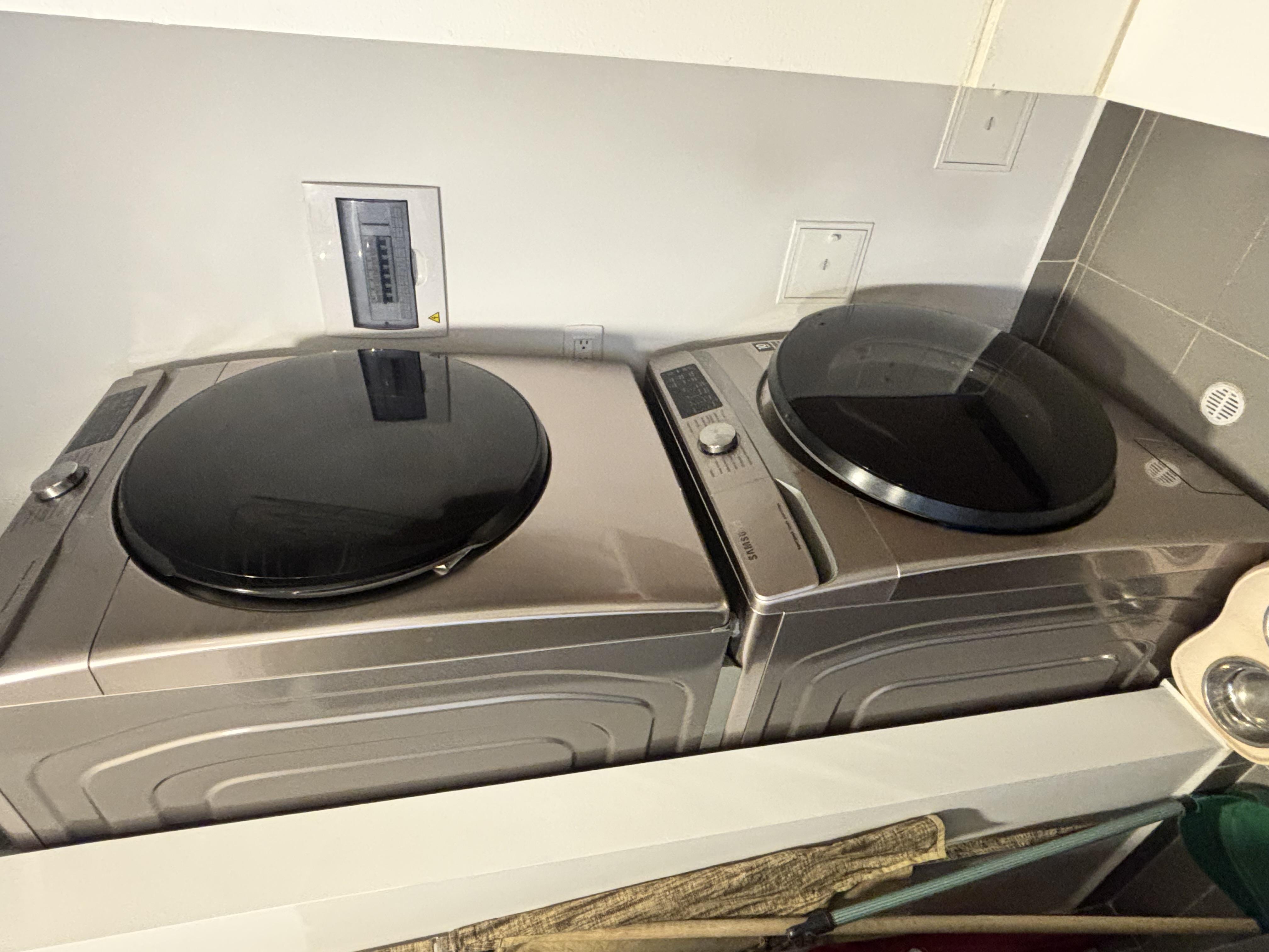 Vendo lavadora y secadora samsung 22kg