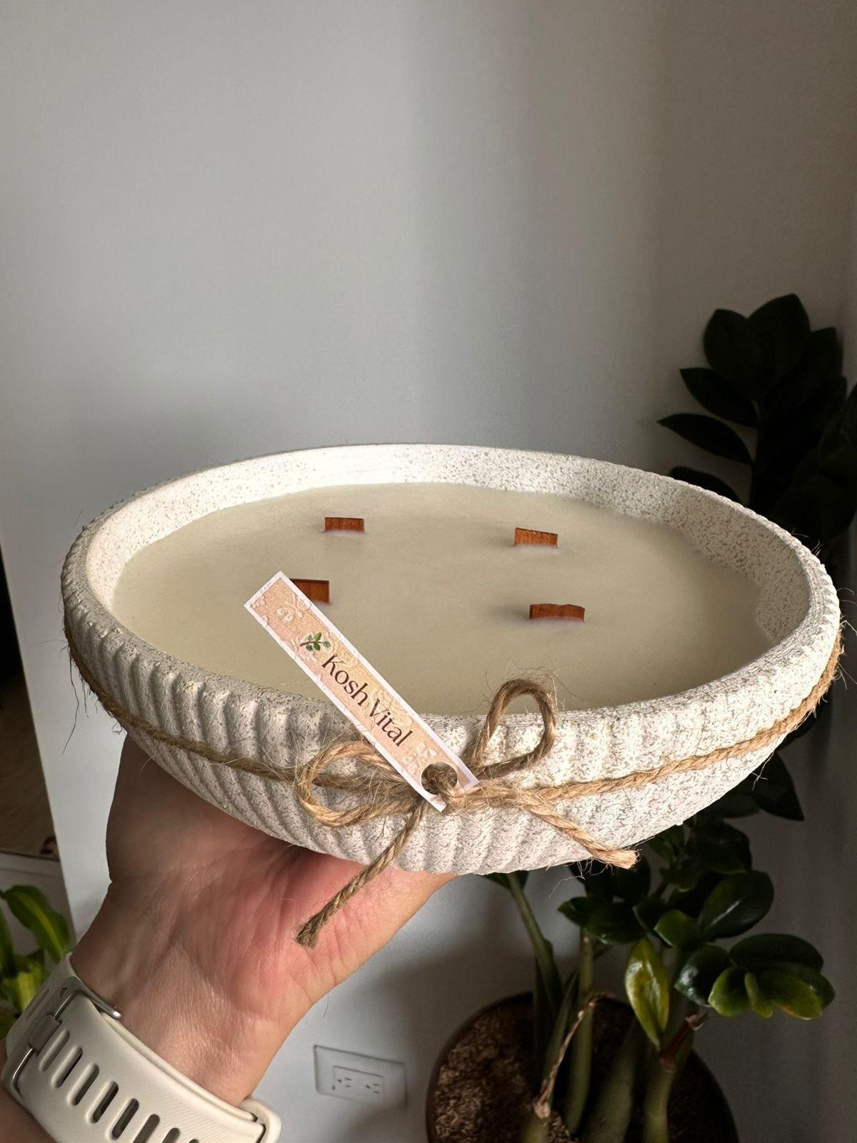 Vela Artesanal Elegante