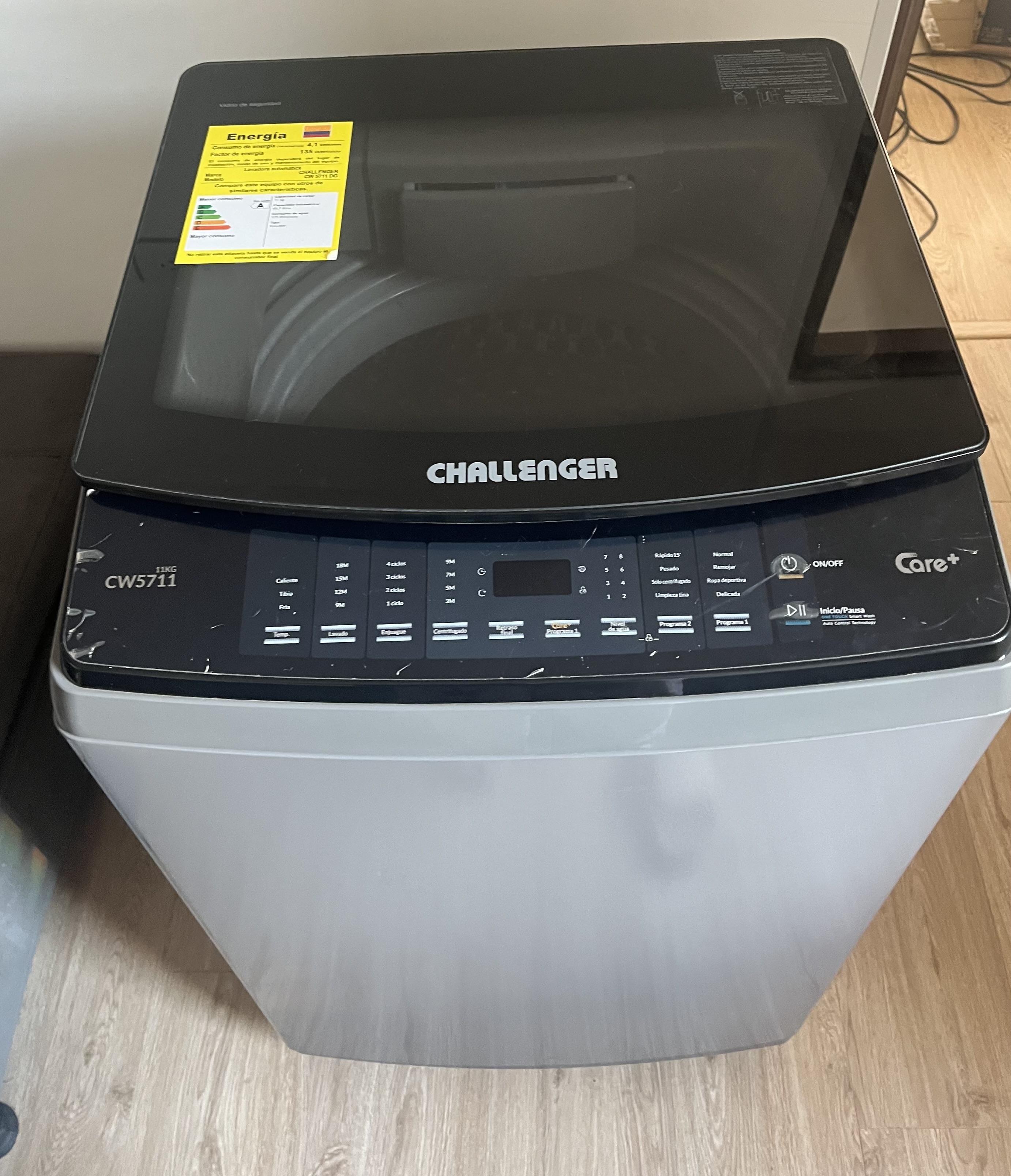 Vendo lavadora Challenger 11kg