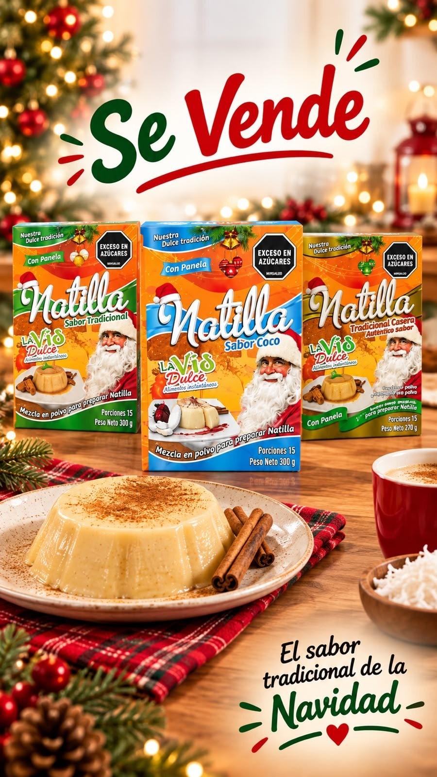 Natilla Casera - La Vid Dulce