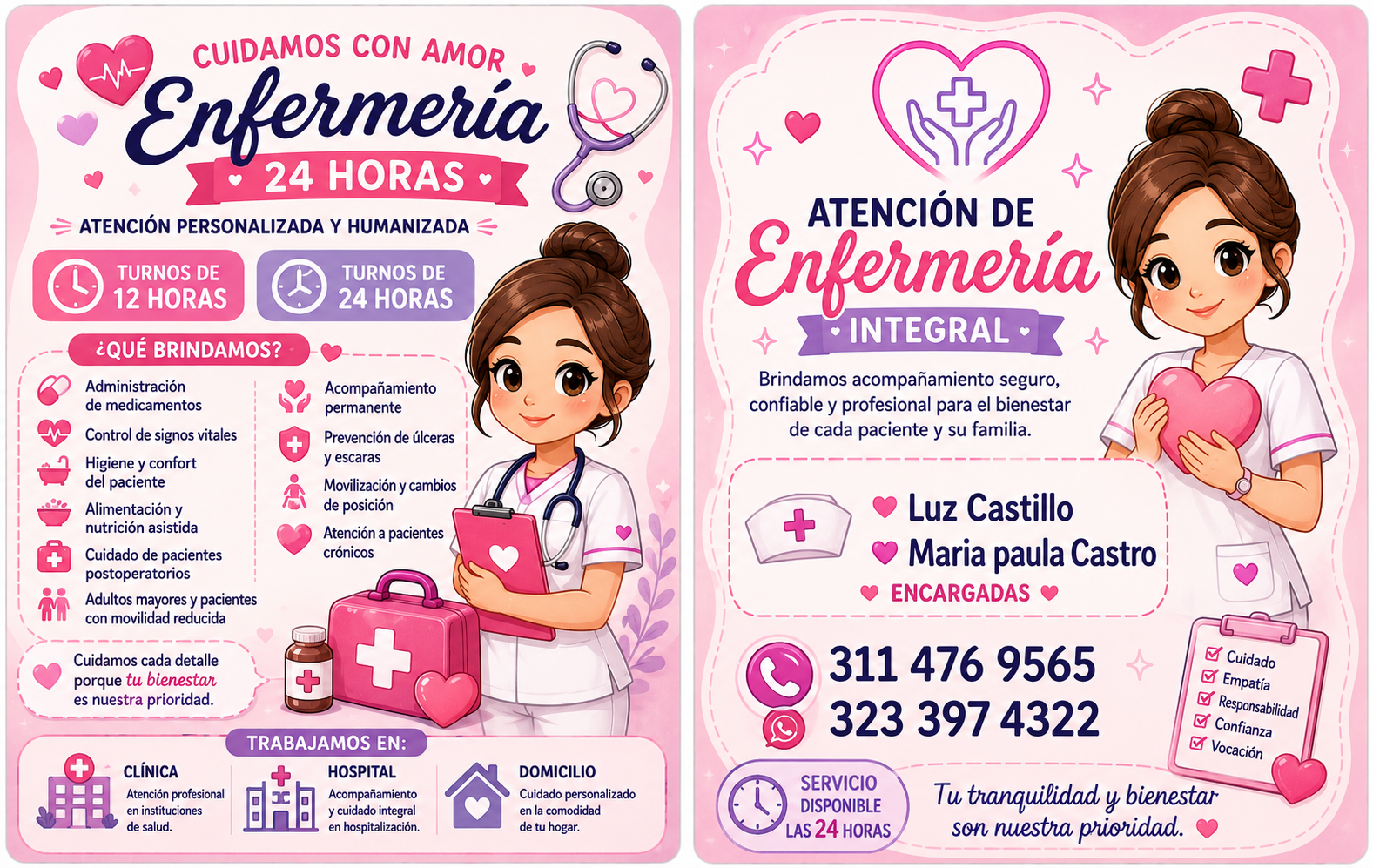 💉 Cuidado Enfermero Personalizado 🌟
