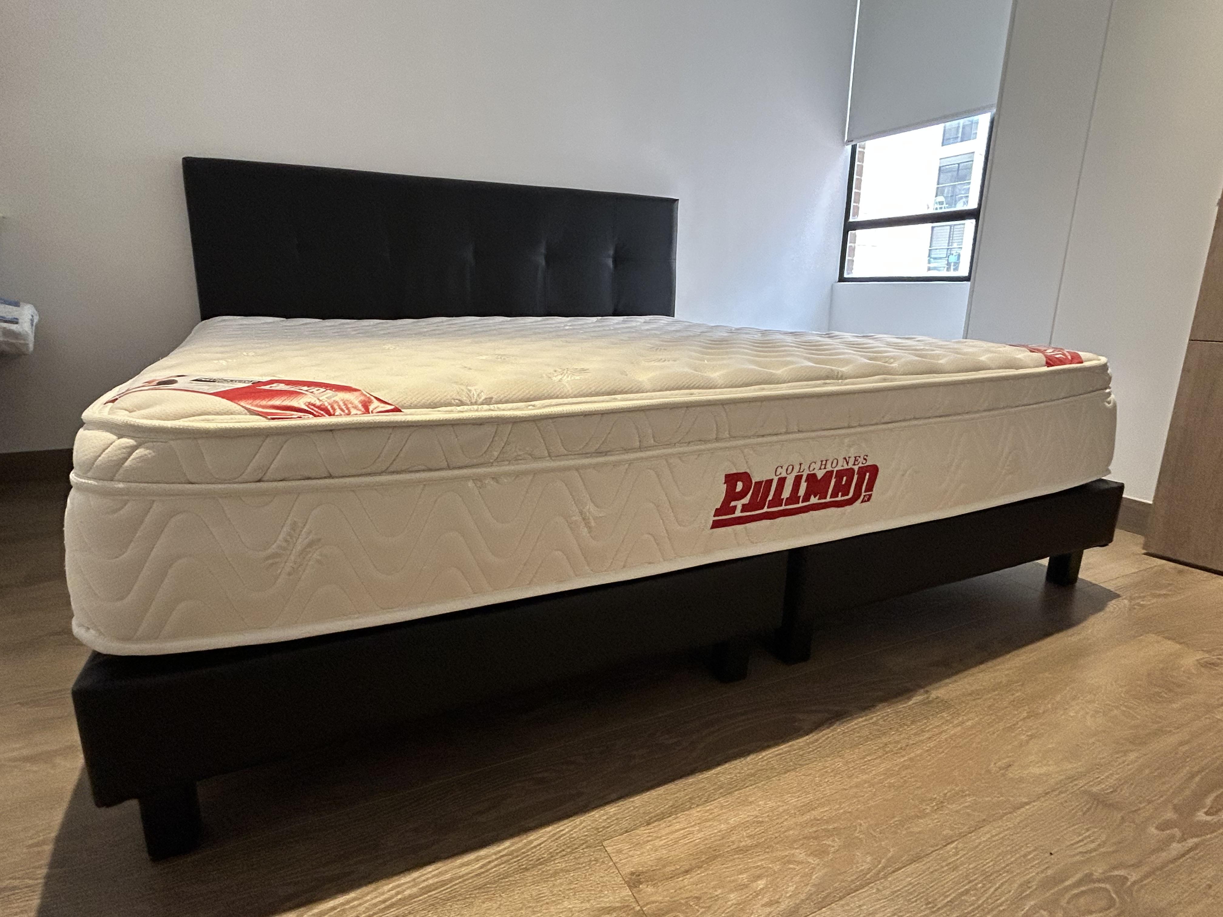 Colchon king y base cama