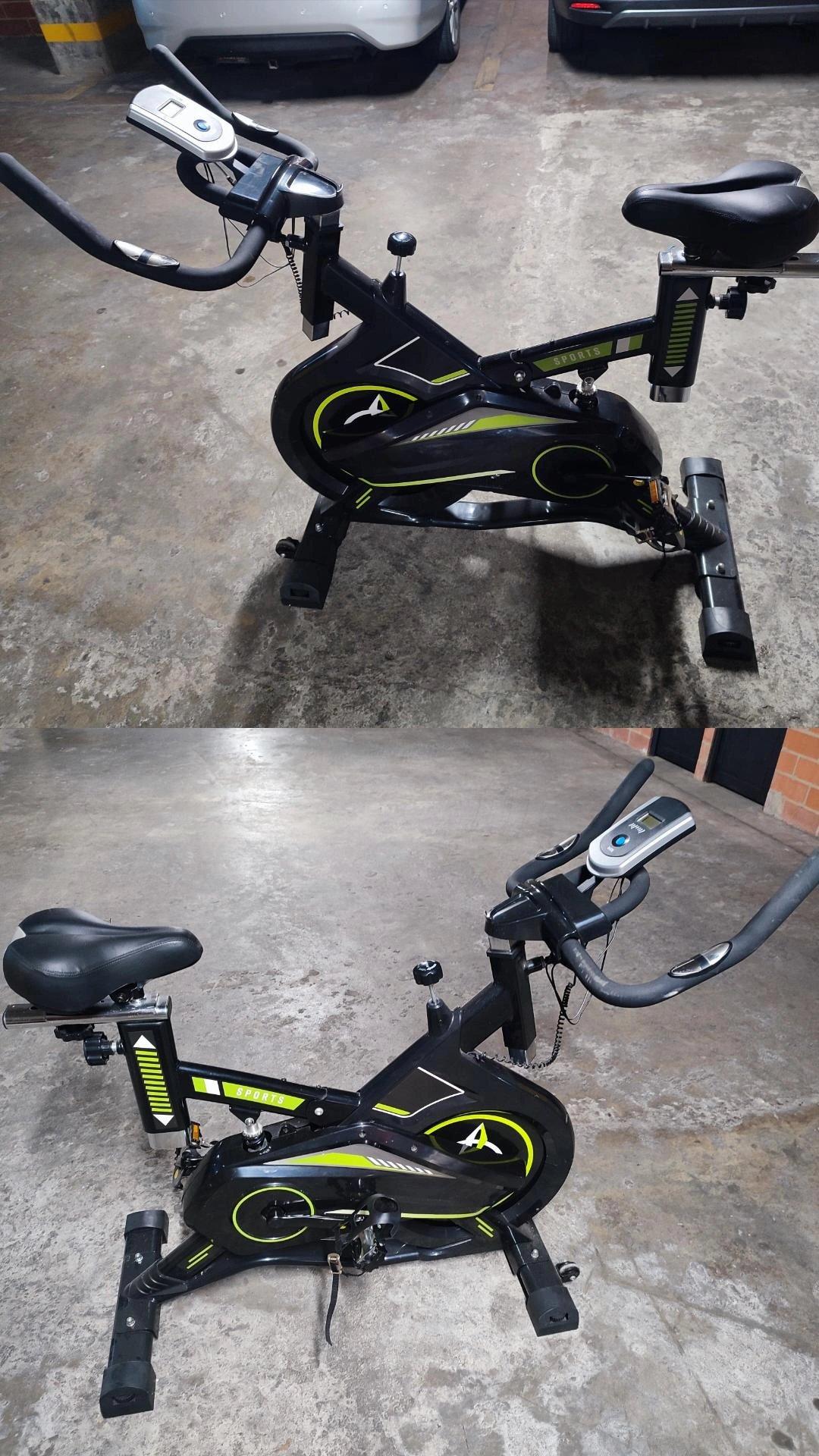Vendo bicicleta estática spinning usada