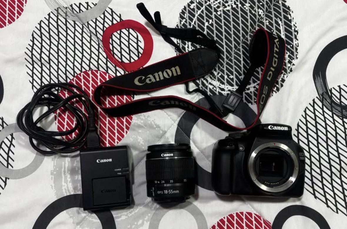 Vendo camara Canon EOS 1100D