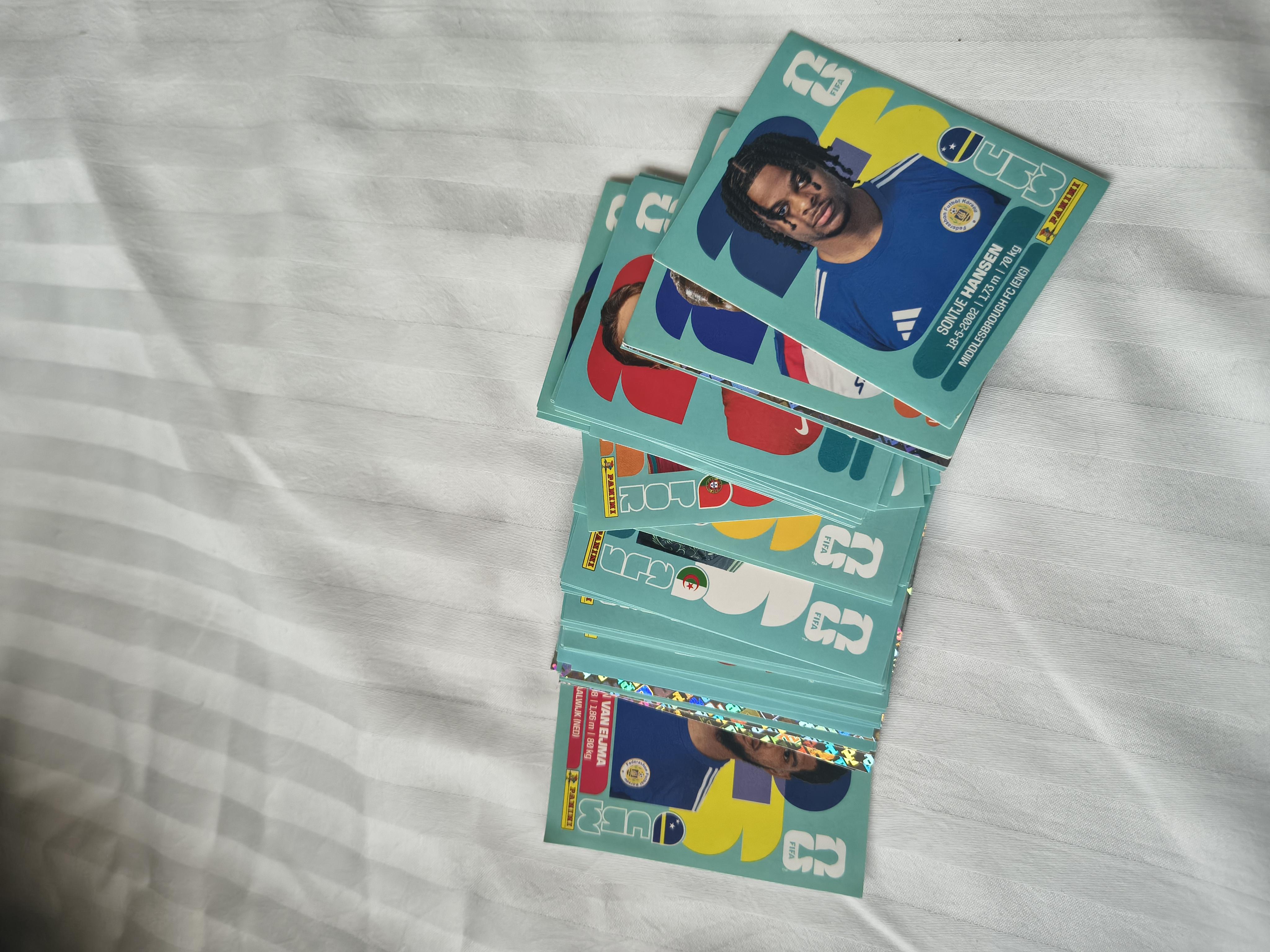 Cambio láminas del album mundial panini 2026
