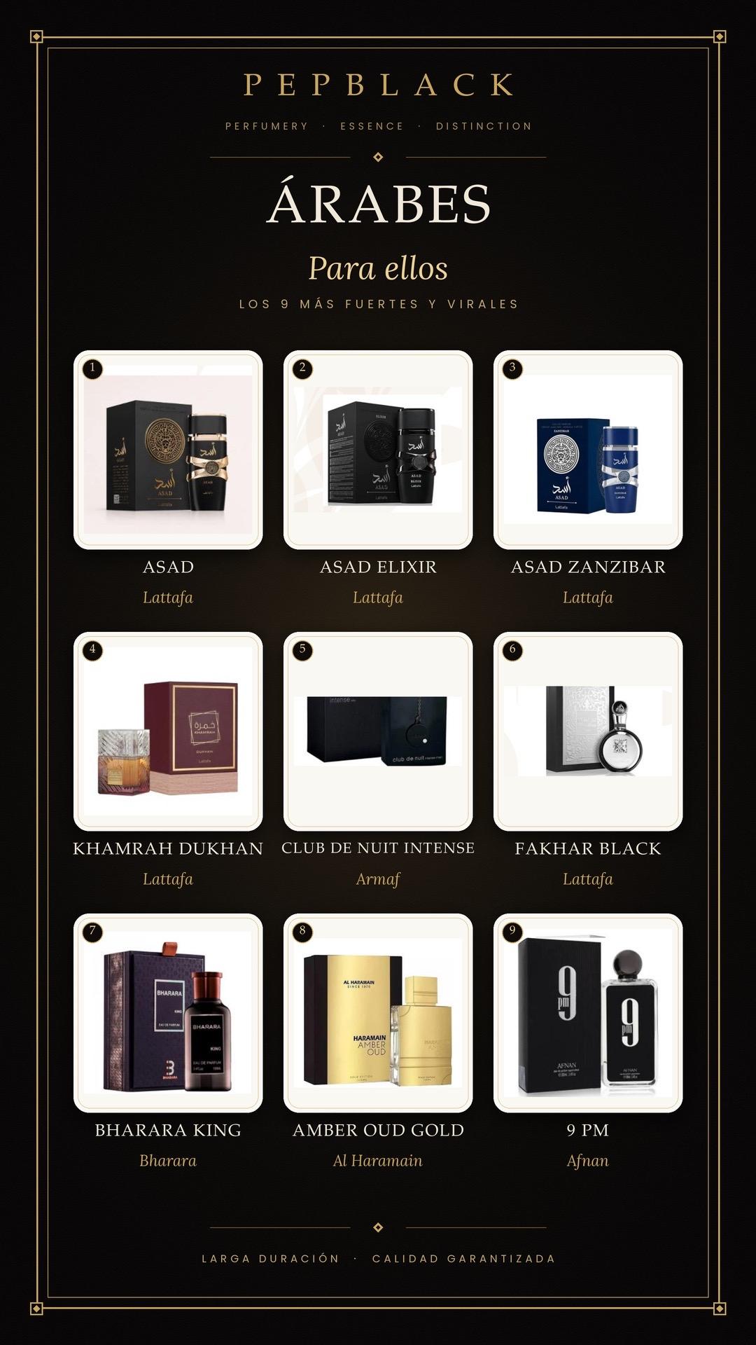 PERFUMERIA ARABE Y DISEÑADOR