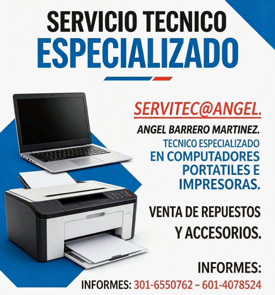 Mantenimiento de Computadores e Impresoras