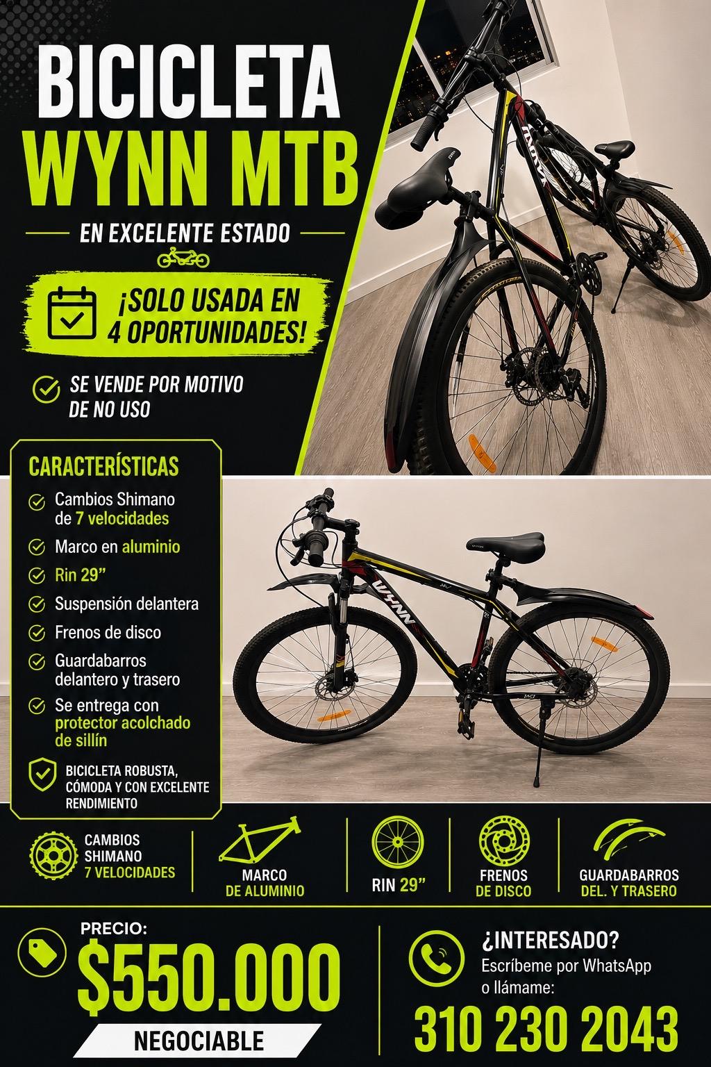 Venta Bicicleta Casi nueva