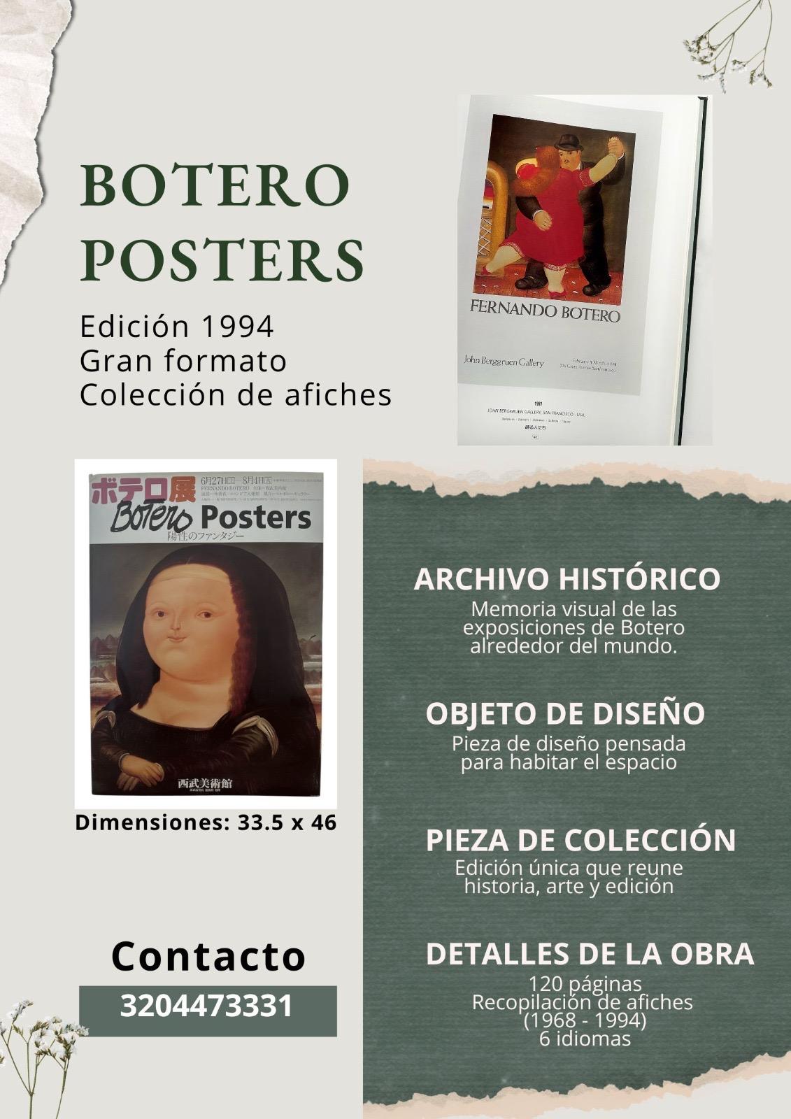 Libro edicion Botero  posters
