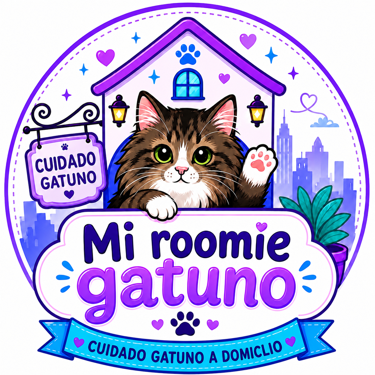 Cuidado gatuno a domicilio 🐾