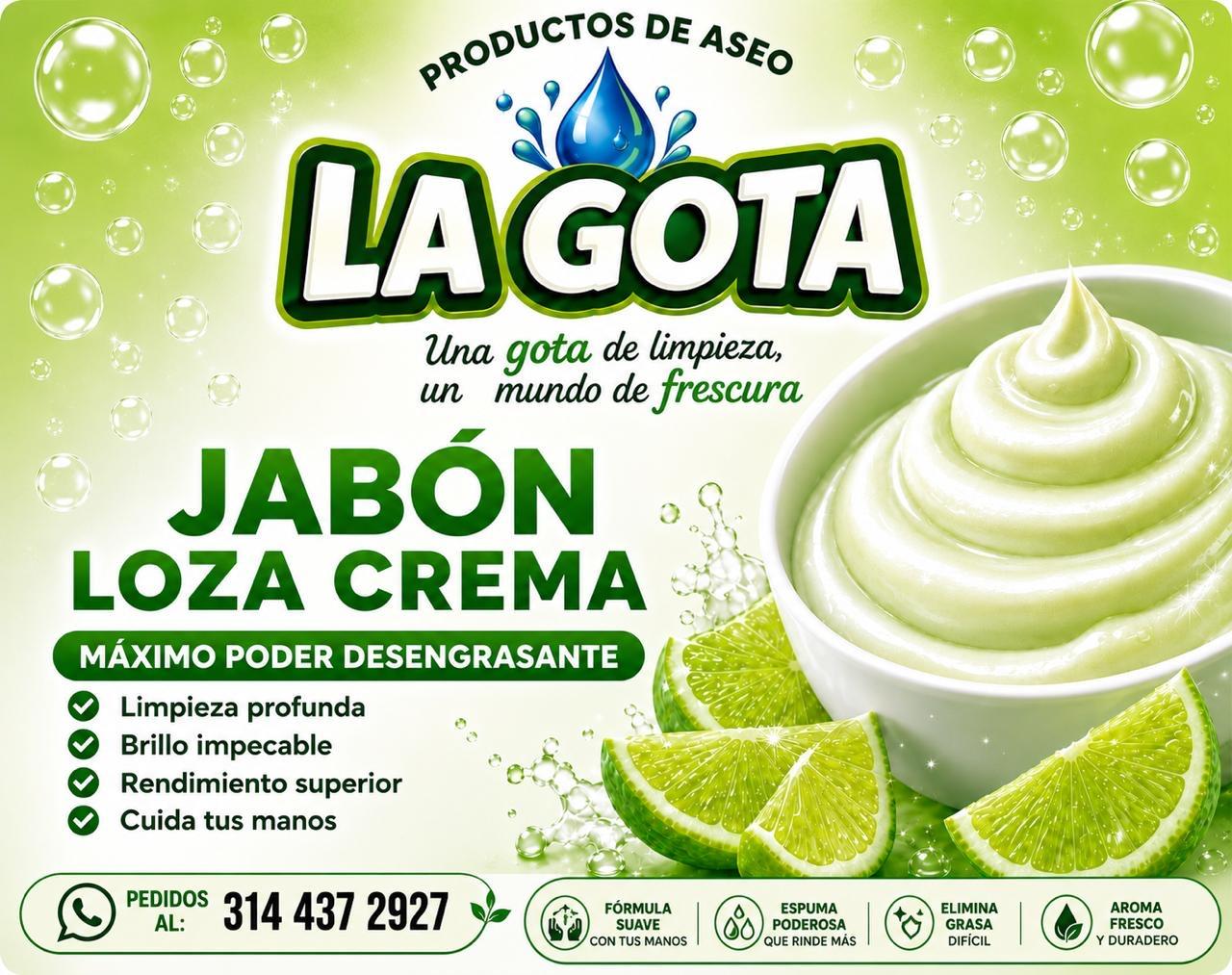 Jabon loza crem