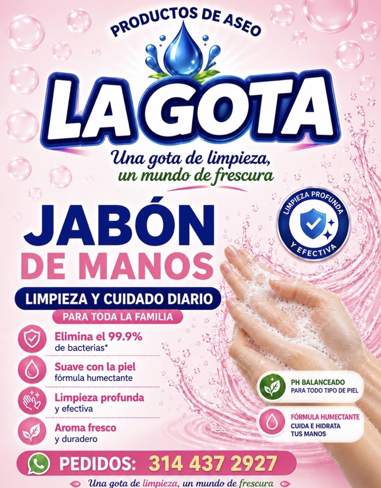 Jabon manos liquido